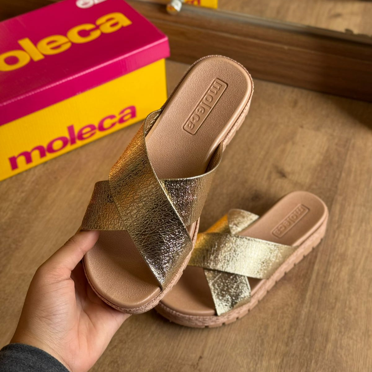 Sandalia Moleca Rasteirinha Comfy Plus 5539.104